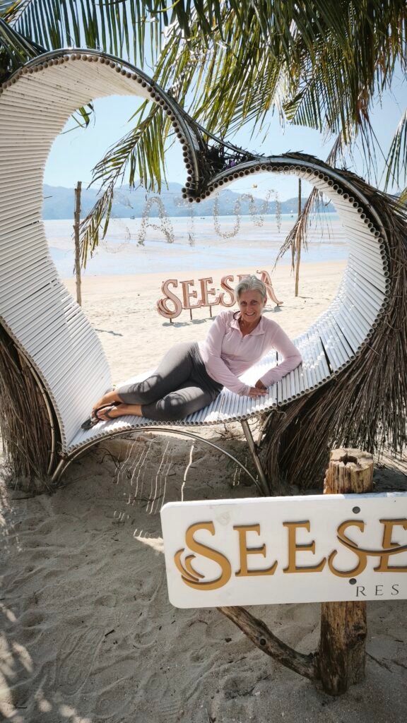 Joanna in Seesea resort, Thailand